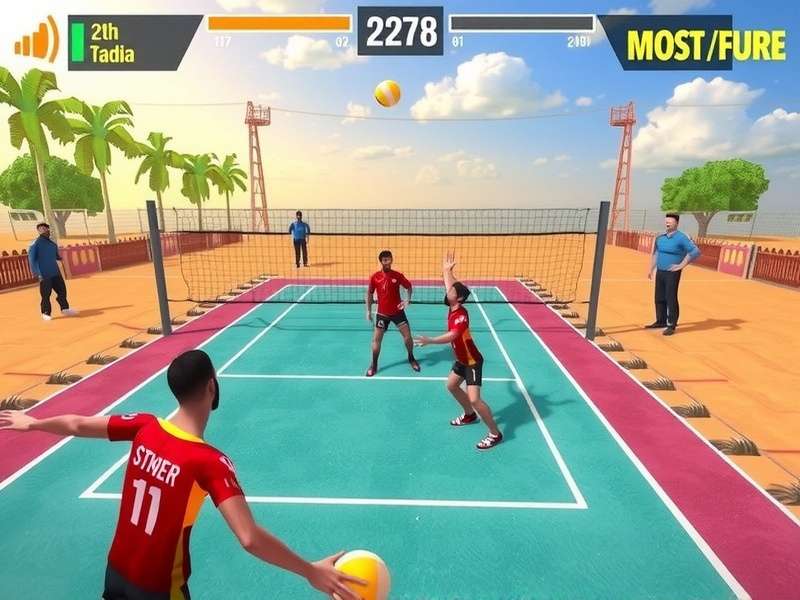 Volley Fury India Gameplay Screenshot